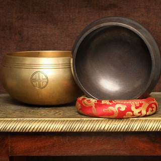 Chakra Balancing Handcrafted Full Moon Singing Bowls