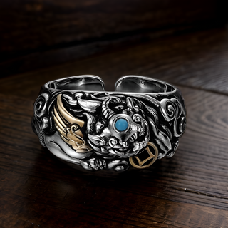 Tibetan Wealthy Pixiu Ring