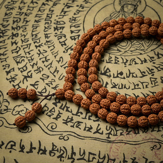 Tibetan 108 Rudraksha Prayer Mala