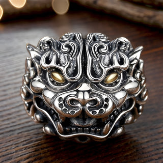 Tibetan Protection Pixiu Ring