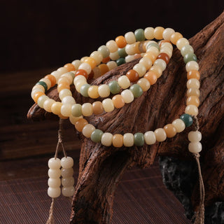 Spiritual Path Jade Bodhi Seed Prayer Mala