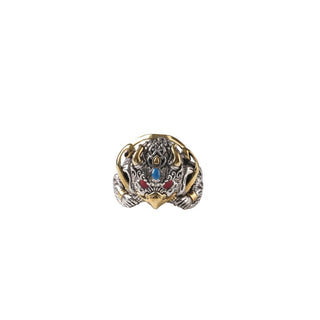 Tibetan Golden-Winged Garuda Ring