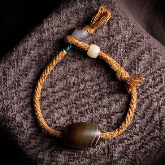 Tibetan handmade Agate Bracelet