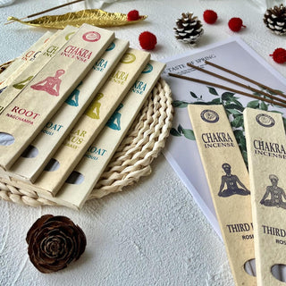 Chakra Healing Incense Set (7 packages)