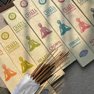 Chakra Healing Incense Set (7 packages)