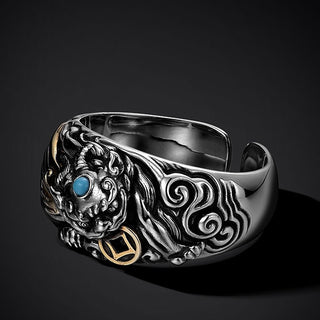 Tibetan Wealthy Pixiu Ring