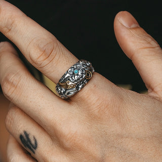 Tibetan Wealthy Pixiu Ring