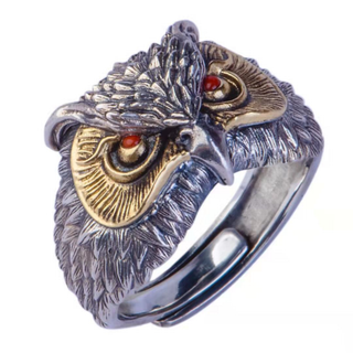 Tibetan Spiritual Owl Ring